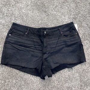 Black Old Navy Jean Shorts